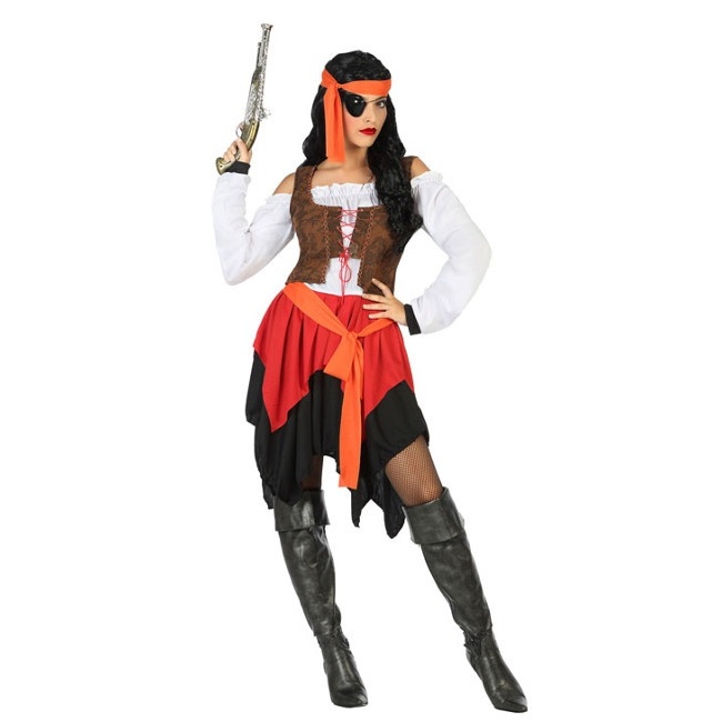 luz de sol Armada Nacarado Disfraz de pirata del Caribe para mujer por 19,95 €