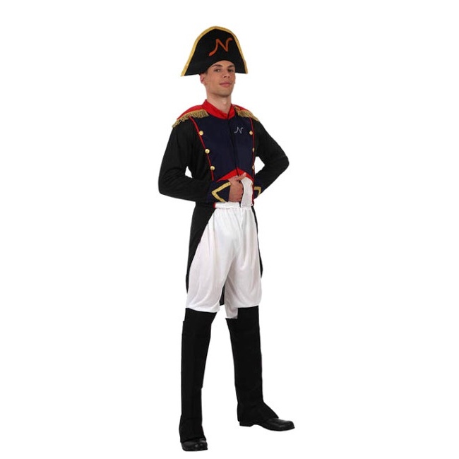 Vista principal del disfraz de Napoleón Bonaparte disponible también en talla XL