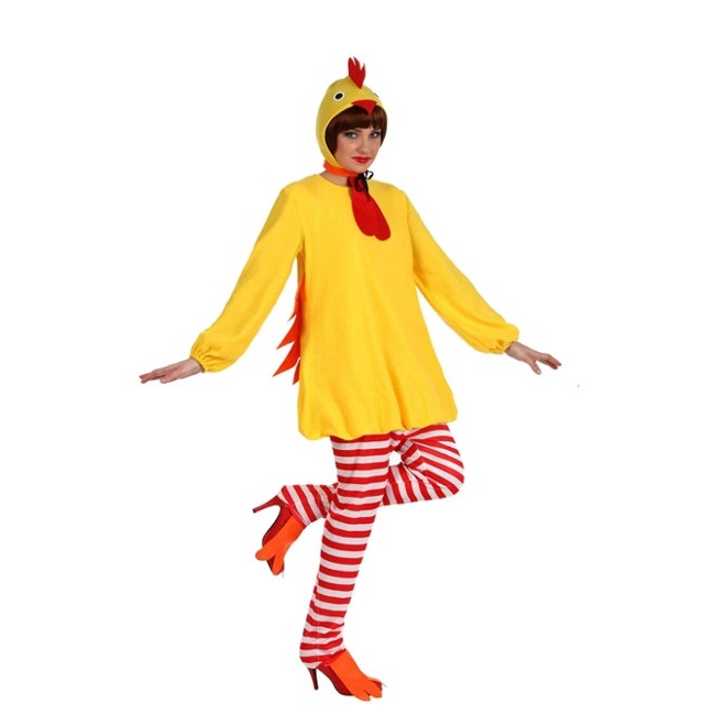 Compra tu disfraz de pollo para mujer por 19,95