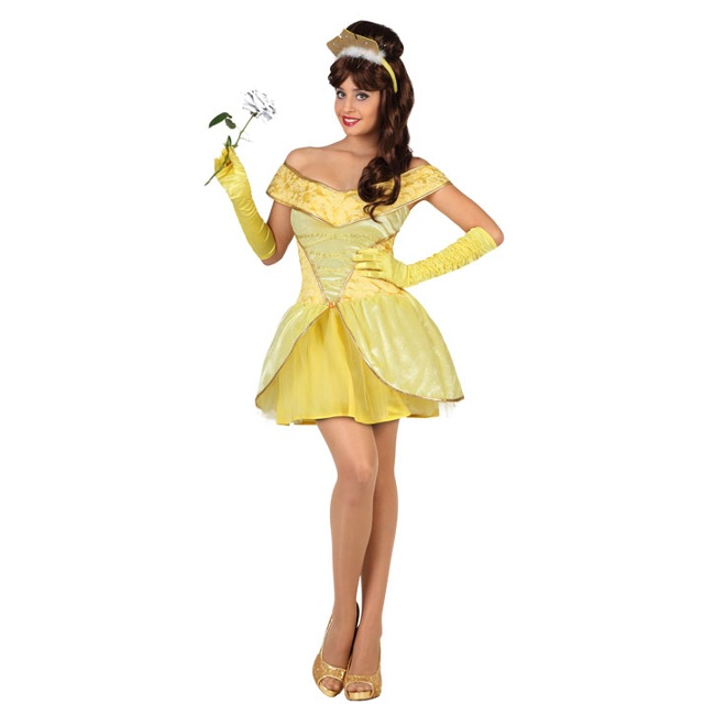 Disfraz de princesa Bella para adulta por 19,75