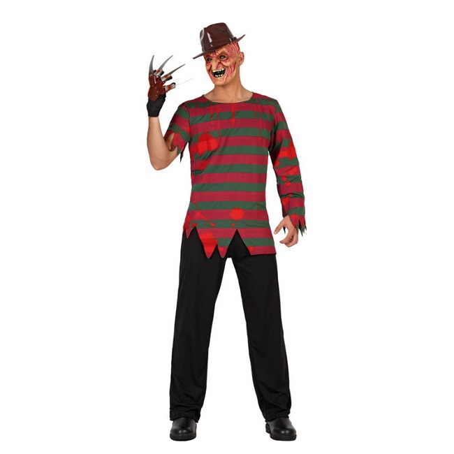 Vista principal del disfraz de Freddy en stock