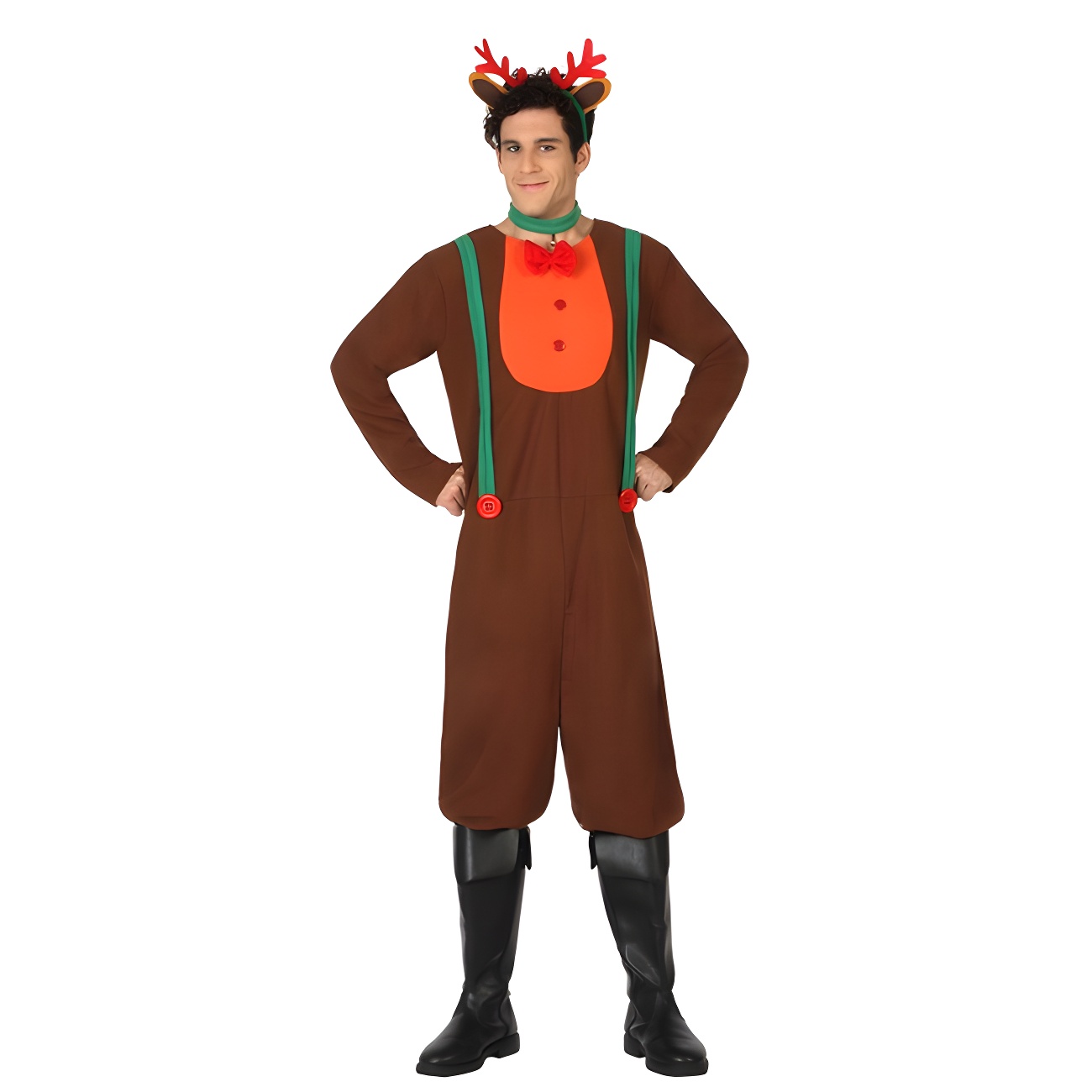Disfraz de reno navideño para hombre por 6,25 €