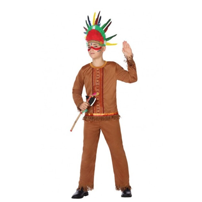 tubería Cita Del Sur Disfraz de indio apache para niño por 17,25 €