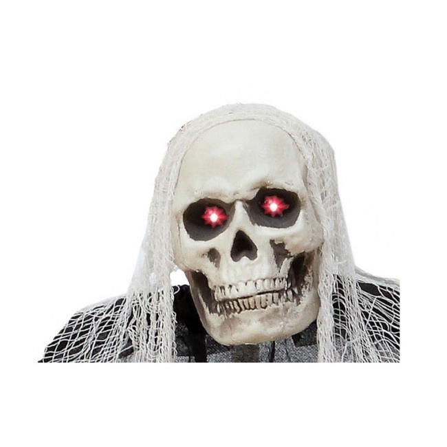 Foto detallada de colgante de esqueleto fantasma con luz - 1,70 m