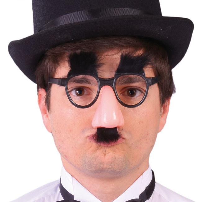 Nariz y gafas de Groucho Marx por 1,25