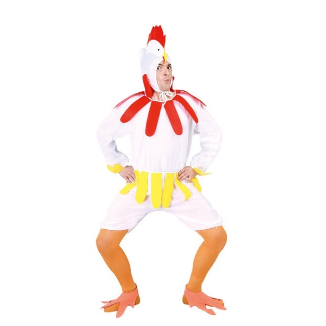 el estudio Por nombre Problema Disfraz de gallina para adulto por 24,00 €
