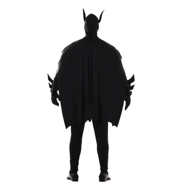 Foto lateral/trasera del modelo de héroe murciélago