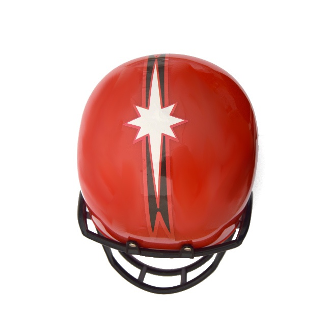 Foto detallada de casco de fútbol americano - 64 cm