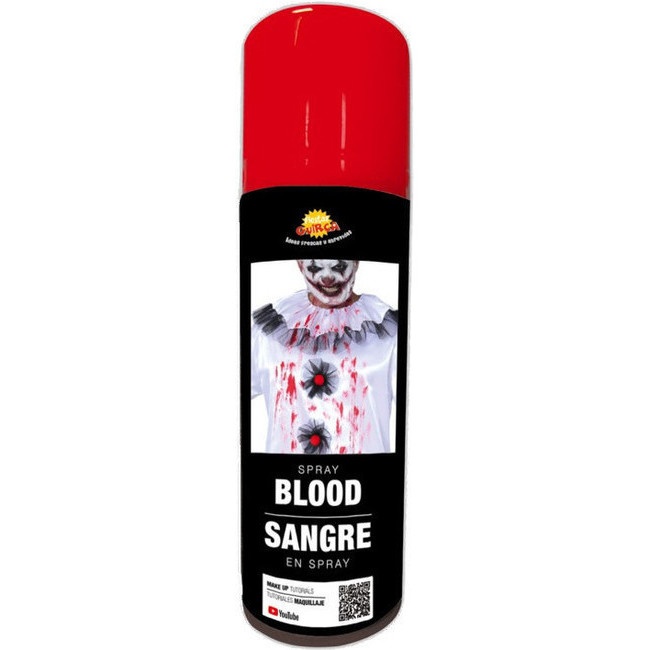 Vista frontal del spray de sangre - 75 ml en stock