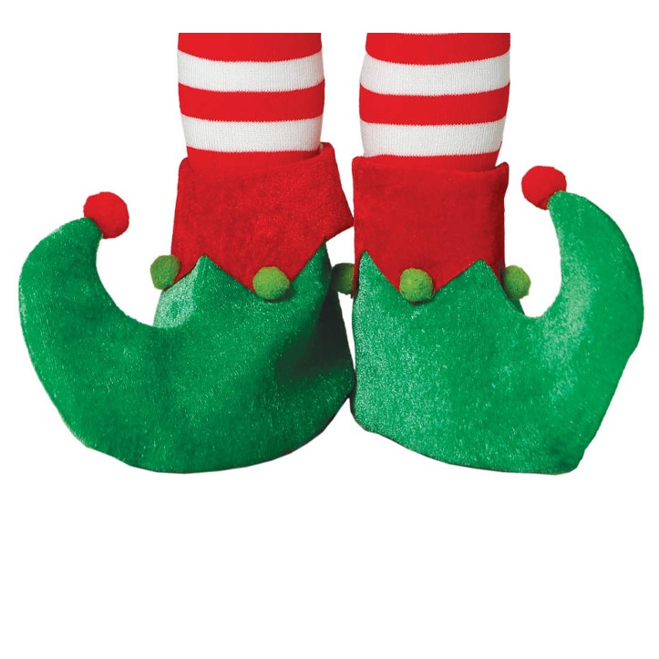 Vista principal del zapatos de elfo infantiles