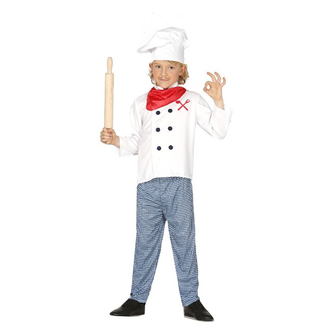 GORRO COCINERO INFANTIL - Tienda de Disfraces Online