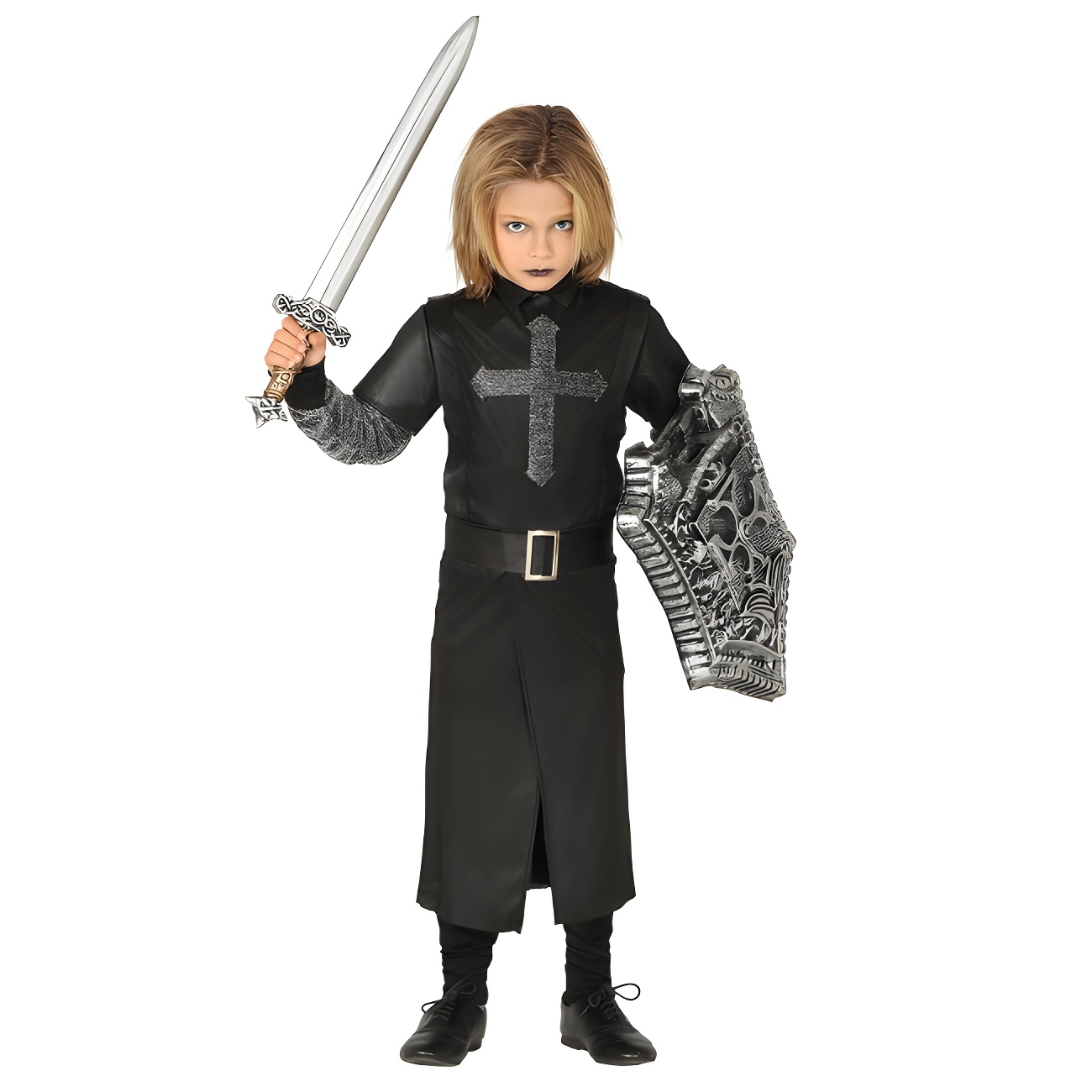 Disfraz de caballero oscuro para niño por 14,25 €