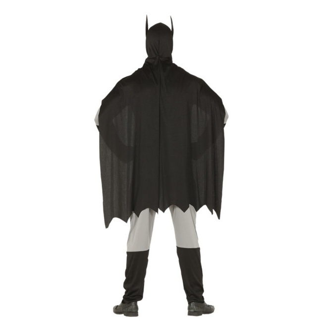 Foto lateral/trasera del modelo de hombre murciélago