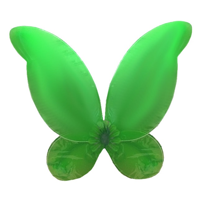 Vista frontal del alas verdes infantiles - 40 x 45 cm en stock