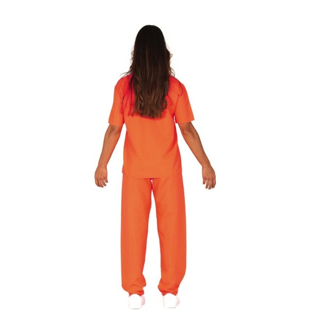 Foto lateral/trasera del modelo de presidiaria Guantánamo