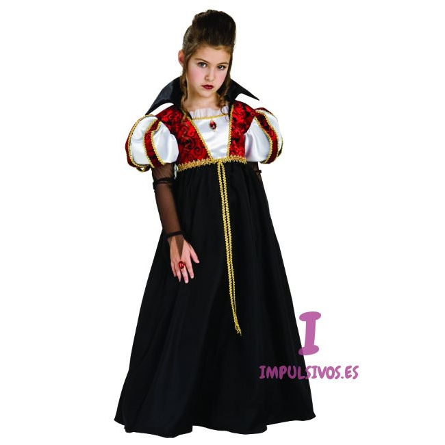 Disfraz De Vampiresa Royal Para Nina Por 17 75