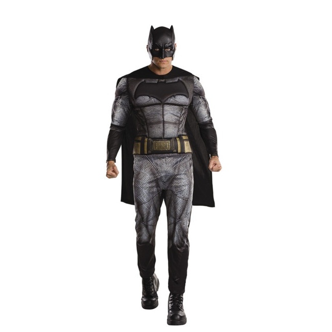 Vista principal del disfraz de Batman musculoso en talla única