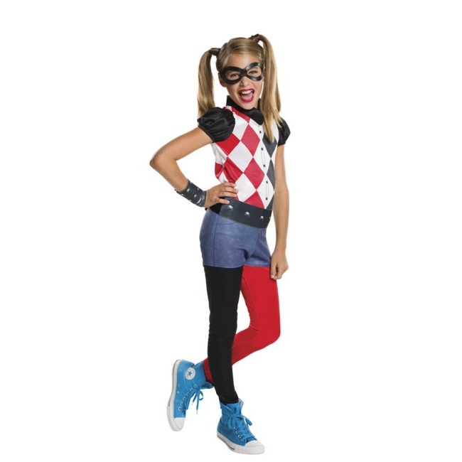Disfraz de Harley Quinn para niña por 26,00