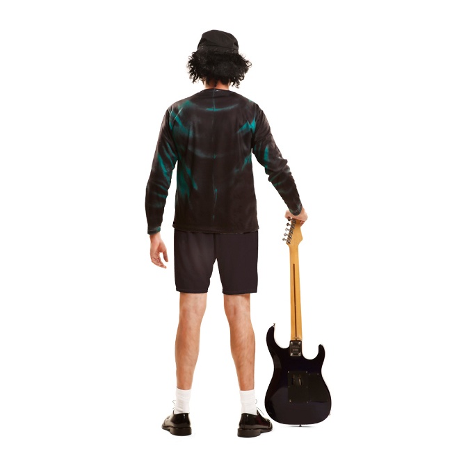 Foto lateral/trasera del modelo de Angus Young