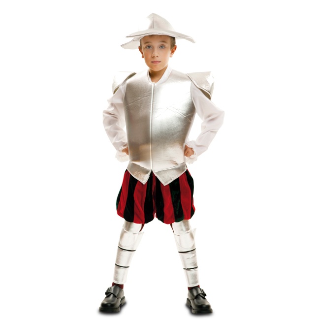 Vista principal del disfraz de Don Quijote infantil en tallas 5 a 12 años