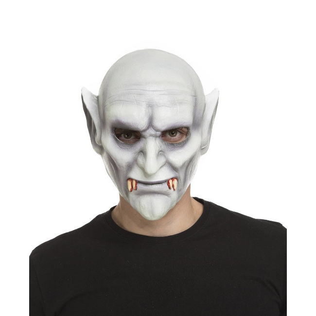 Vista frontal del máscara de vampiro en stock