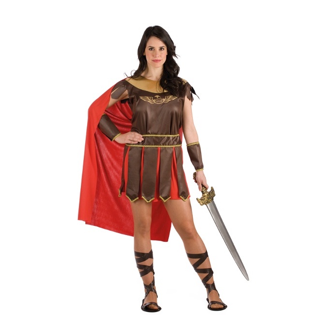 loseta taza diapositiva Disfraz de gladiador romano para mujer por 14,95 €