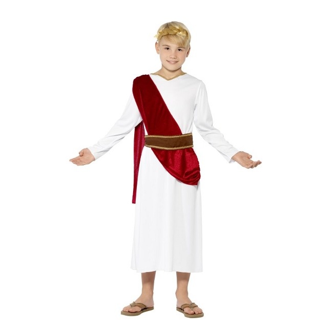 Monet suave disco Disfraz de ciudadano romano con túnica para niño por 14,95 €