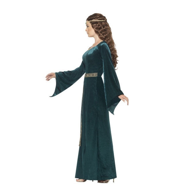 Disfraz de medieval verde mujer 31,25 €