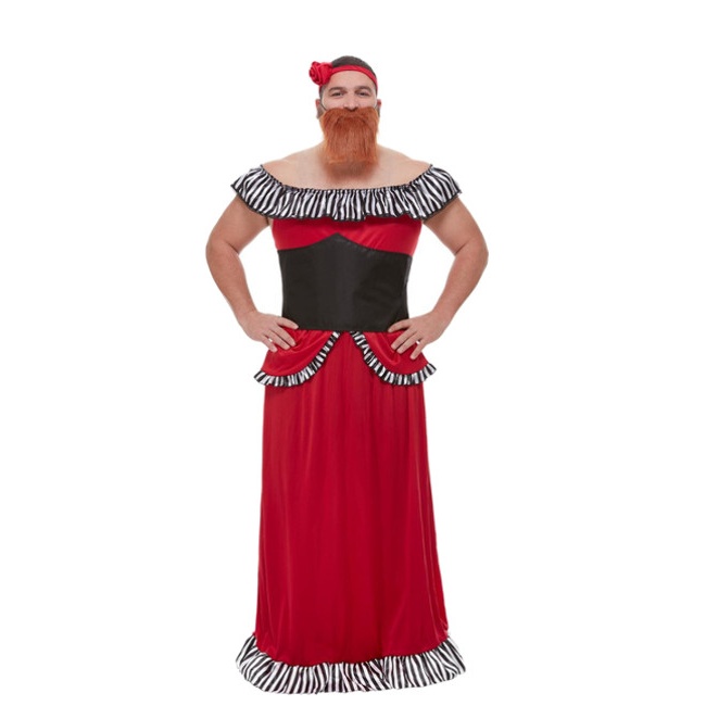 Disfraz de mujer barbuda para hombre por 33,50 €