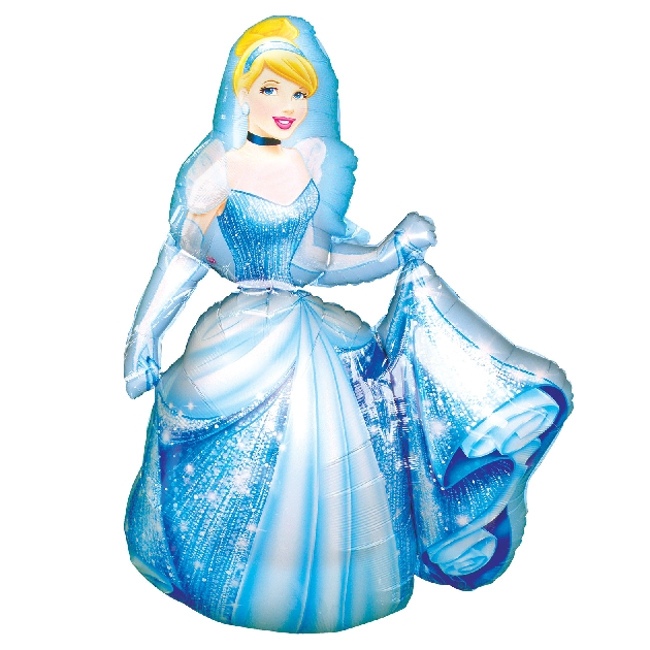Globo gigante de Cenicienta de 76 x 121 cm Anagram por