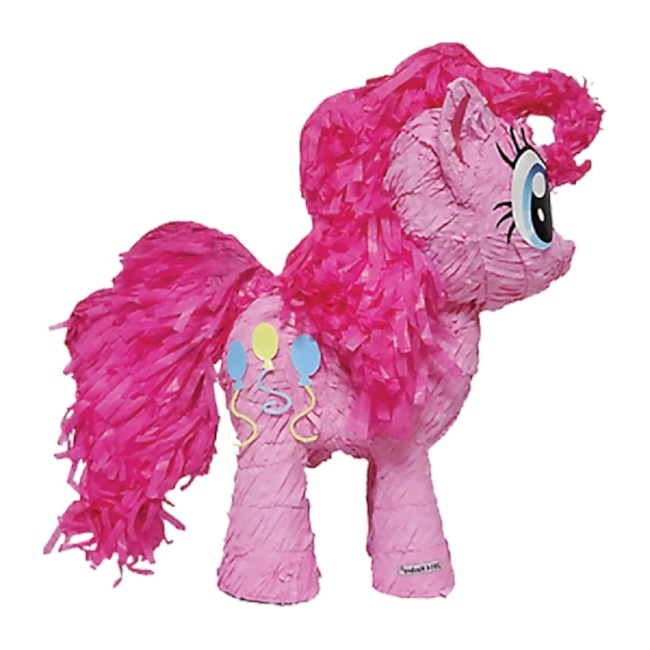 Vista principal del piñata 3D de My Little Pony de 43 x 47 x 13 cm