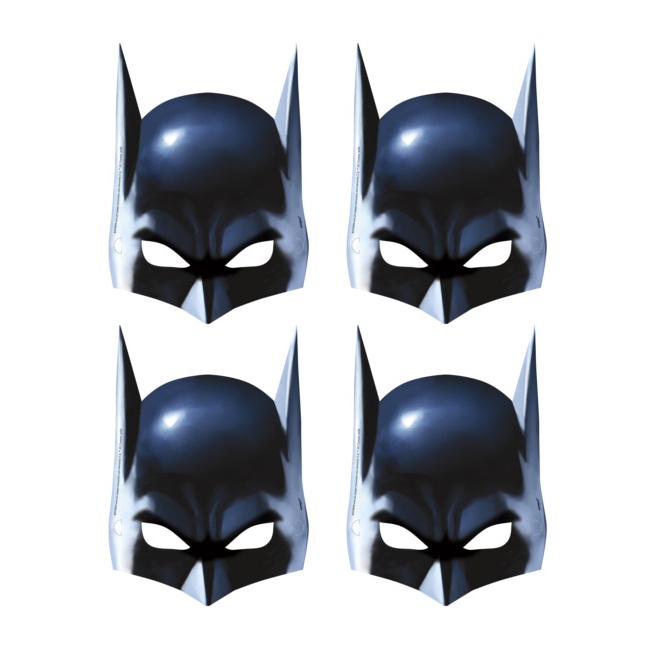 Vista frontal del caretas de Batman - 8 unidades en stock