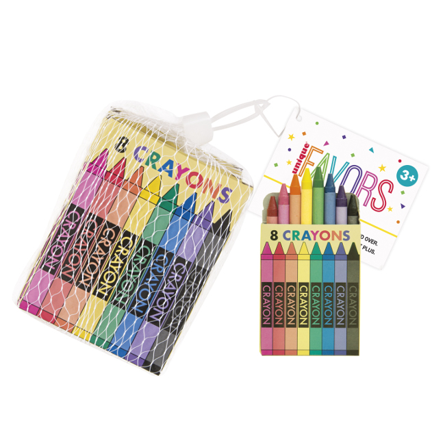 Vista principal del caja de crayones de colores - 6 unidades en stock