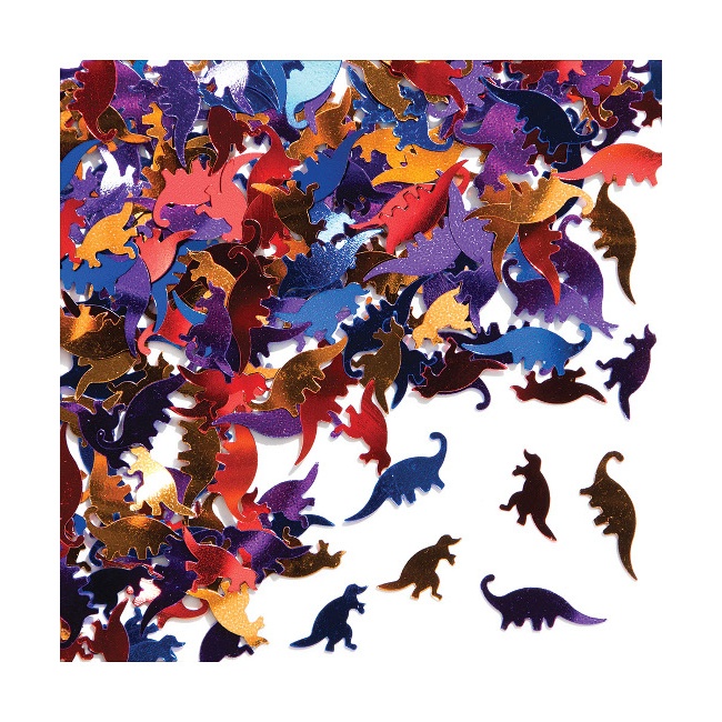 Vista principal del confetti de Dinosaurios de 14 gr en stock