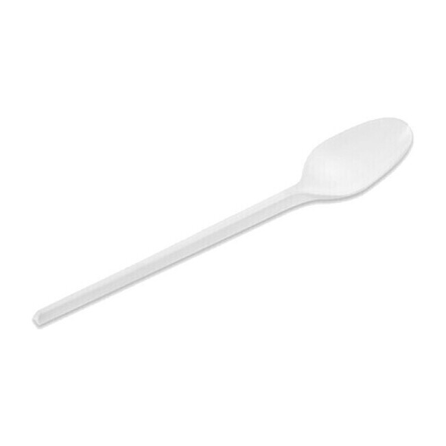 Vista principal del cucharas blancas de 16,5 cm - Maxi Products - 20 unidades