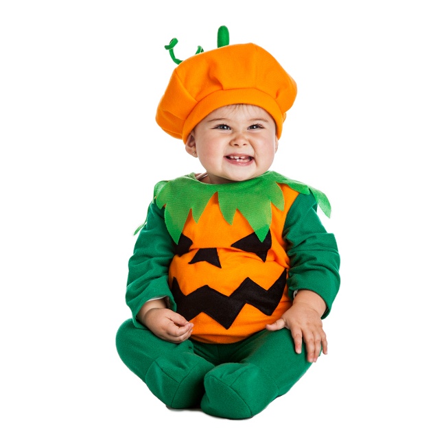 Disfraz de calabaza de Halloween para bebé por 22,00 €