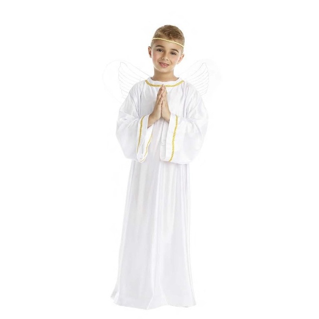 Favor tumor Ananiver Disfraz de angelito con alas infantil por 10,50 €
