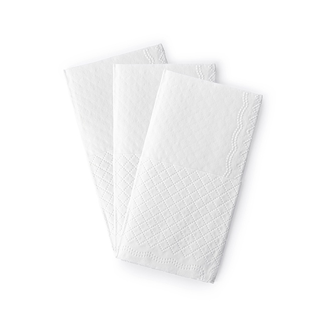 Foto detallada de pack de pañuelos de papel con envase individual plata - 10 unidades