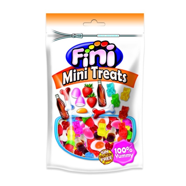 Foto detallada de bolsa surtida de gominolas mini - Fini Mini treats - 165 gr