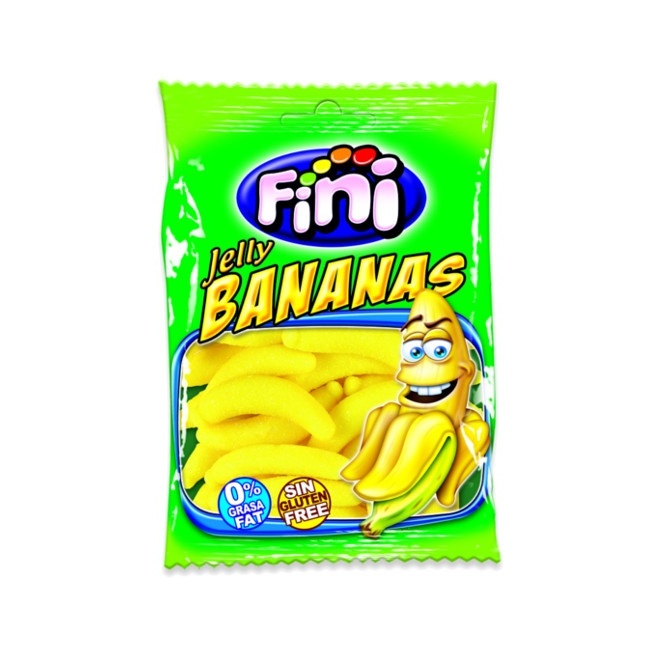 Foto detallada de plátanos - Fini jelly bananas - 90 gr