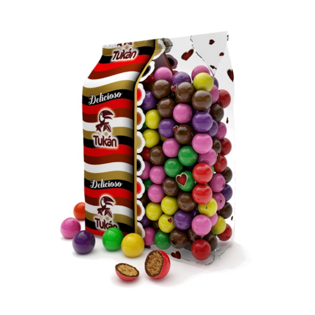 Vista principal del bolas chococranch multicolor - 1kg en stock