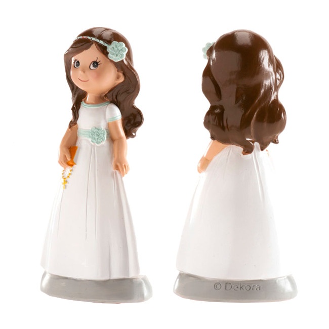 Figura para tarta de Mi Primera Comunión niña - 13 cm por 7,75 €