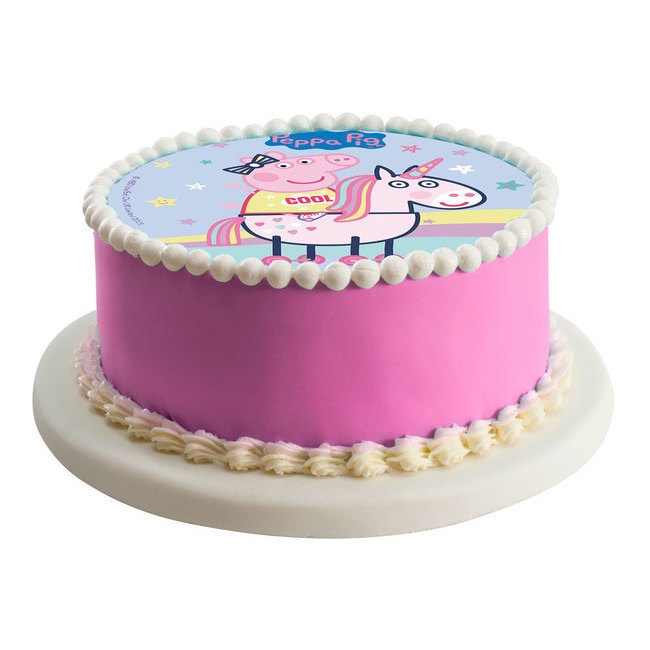 Oblea comestible de Peppa Pig - 20 cm por 2,75 €