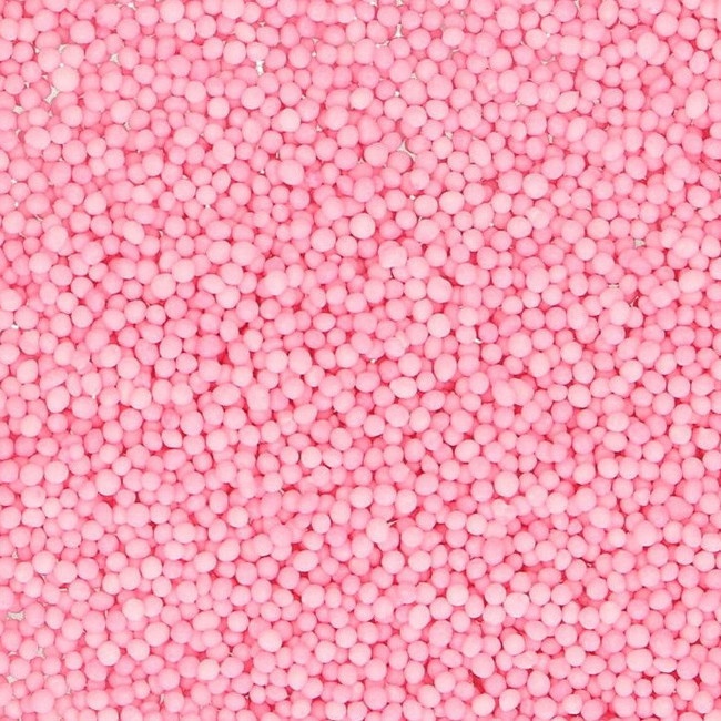 Vista principal del sprinkles de perlas mini de colores de 80 gr - FunCakes en color amarillo, azul, dorado, fucsia, morado, negro, plateado, rojo, rosa y verde