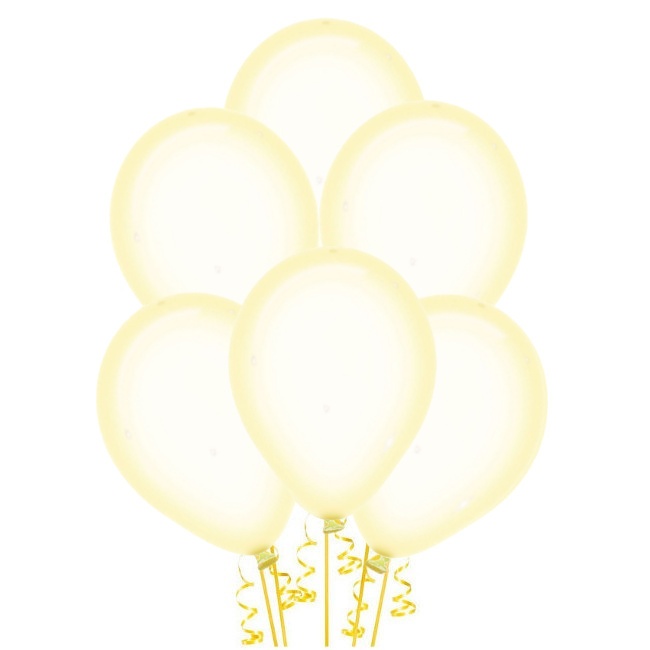 Globos de látex de 30 cm cristal transparente - Sempertex - 50 unidades