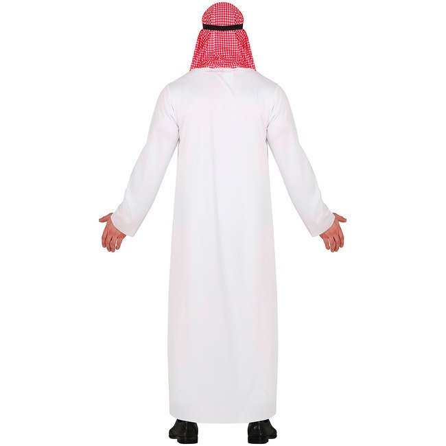 Disfraz de jeque árabe con túnica para hombre por 16,25 €