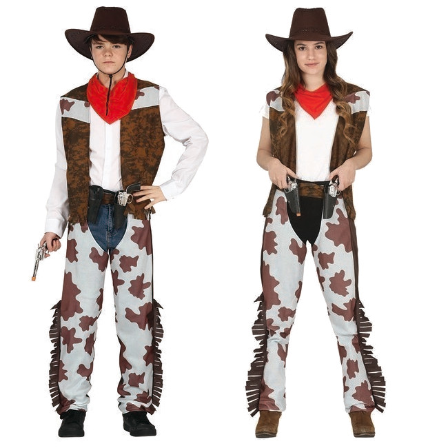 Cartuchera doble de rodeo con dos pistolas de 20 cm por 4,95 €