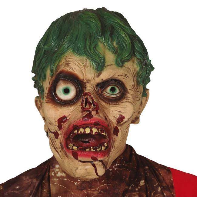 Vista principal del máscara de zombie jorobado