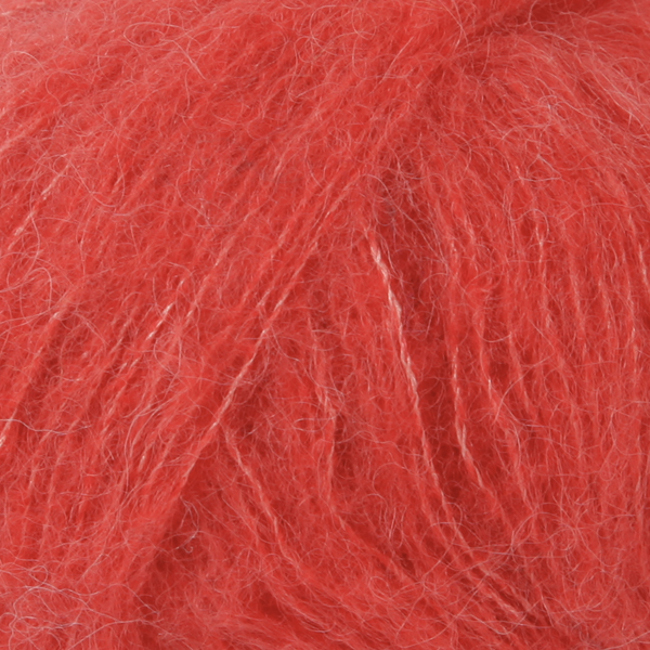 Vista delantera del brushed Alpaca Silk de 25 g - Drops en stock