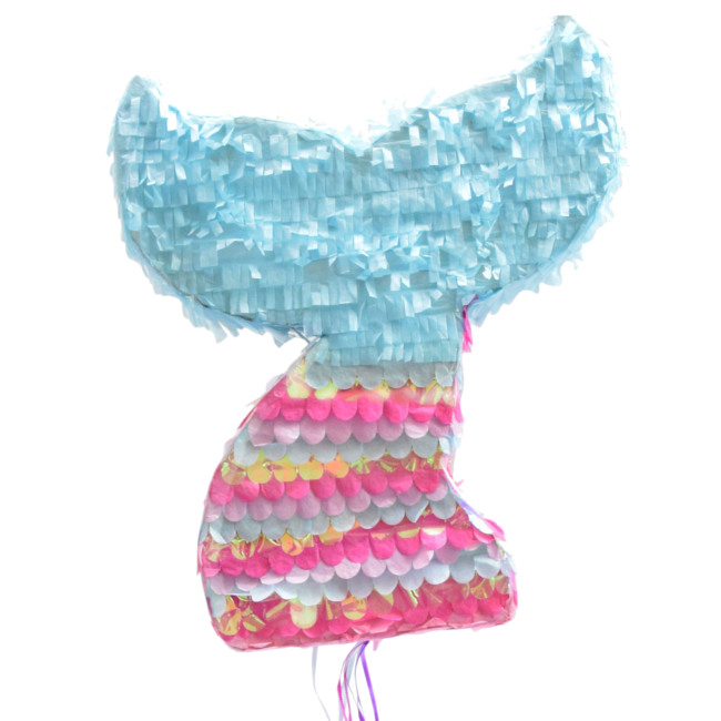 Piñata 3D de cola sirena de 45 x 39 x 9,5 cm por 21,50 €